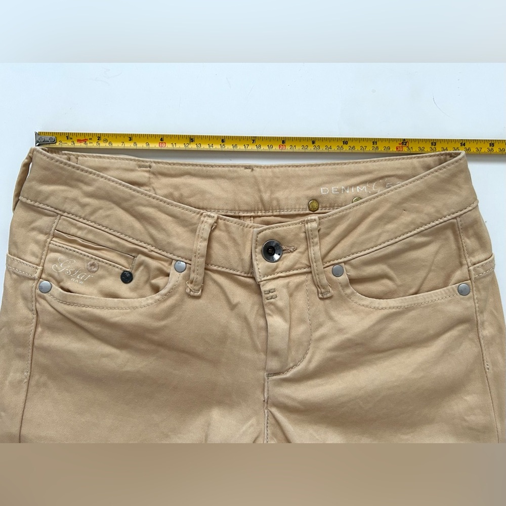 G Star Raw Denim Beige pants for women Sz. 26 - Picture 7 of 10